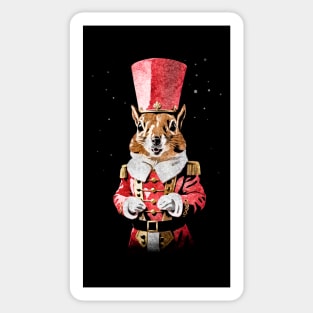 Nutcracker Squirrel Sticker